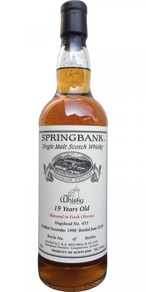 Springbank 1998 Private Bottling