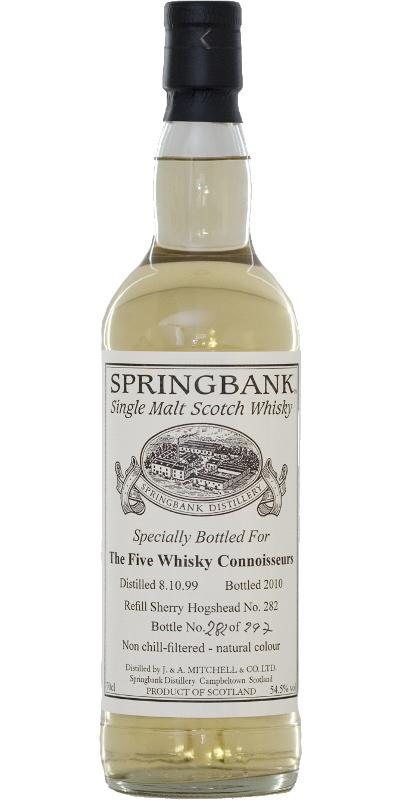Springbank 1999 Private Bottling