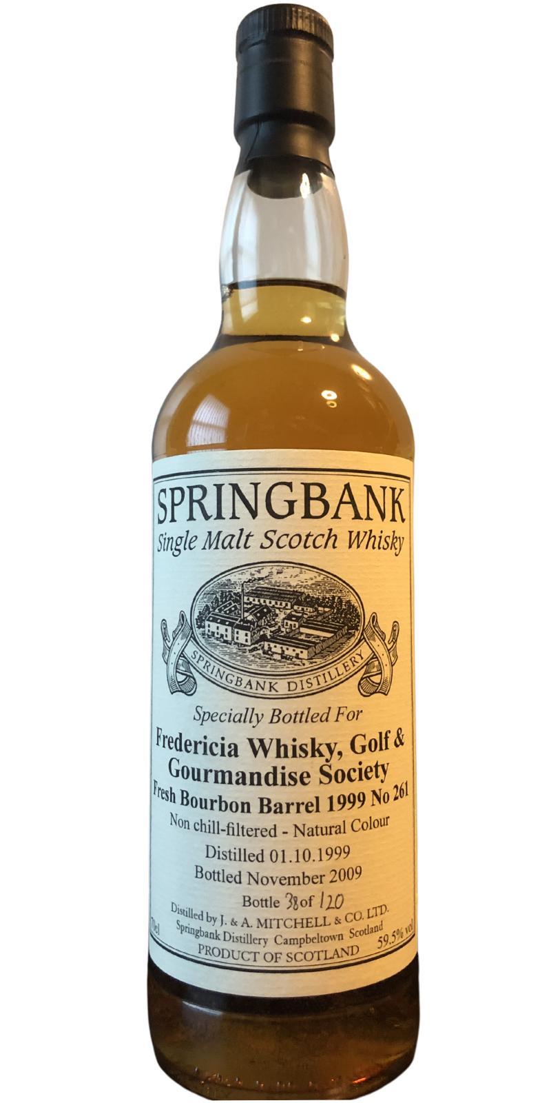 Springbank 1999 Private Bottling