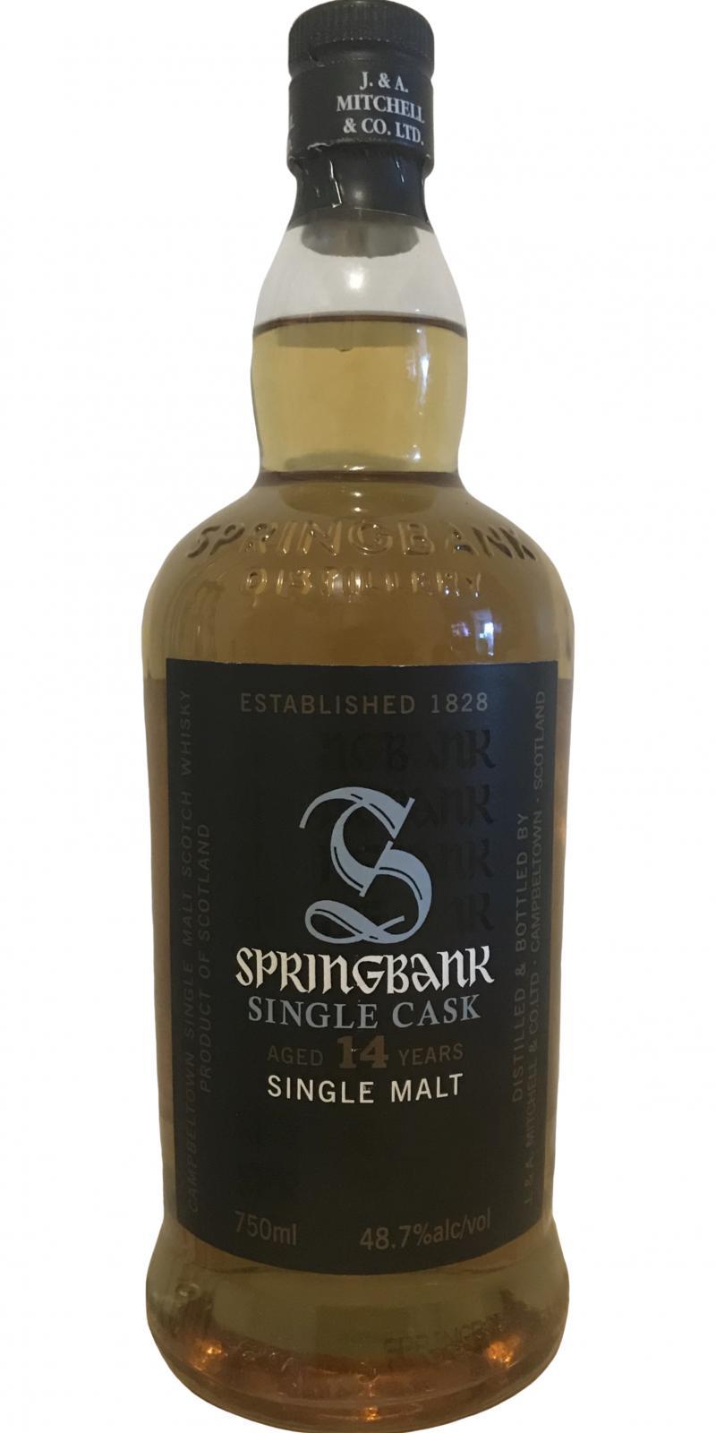 Springbank 1999 Single Cask