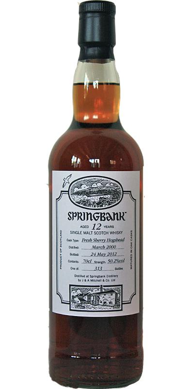Springbank 2000 Open Day Bottling
