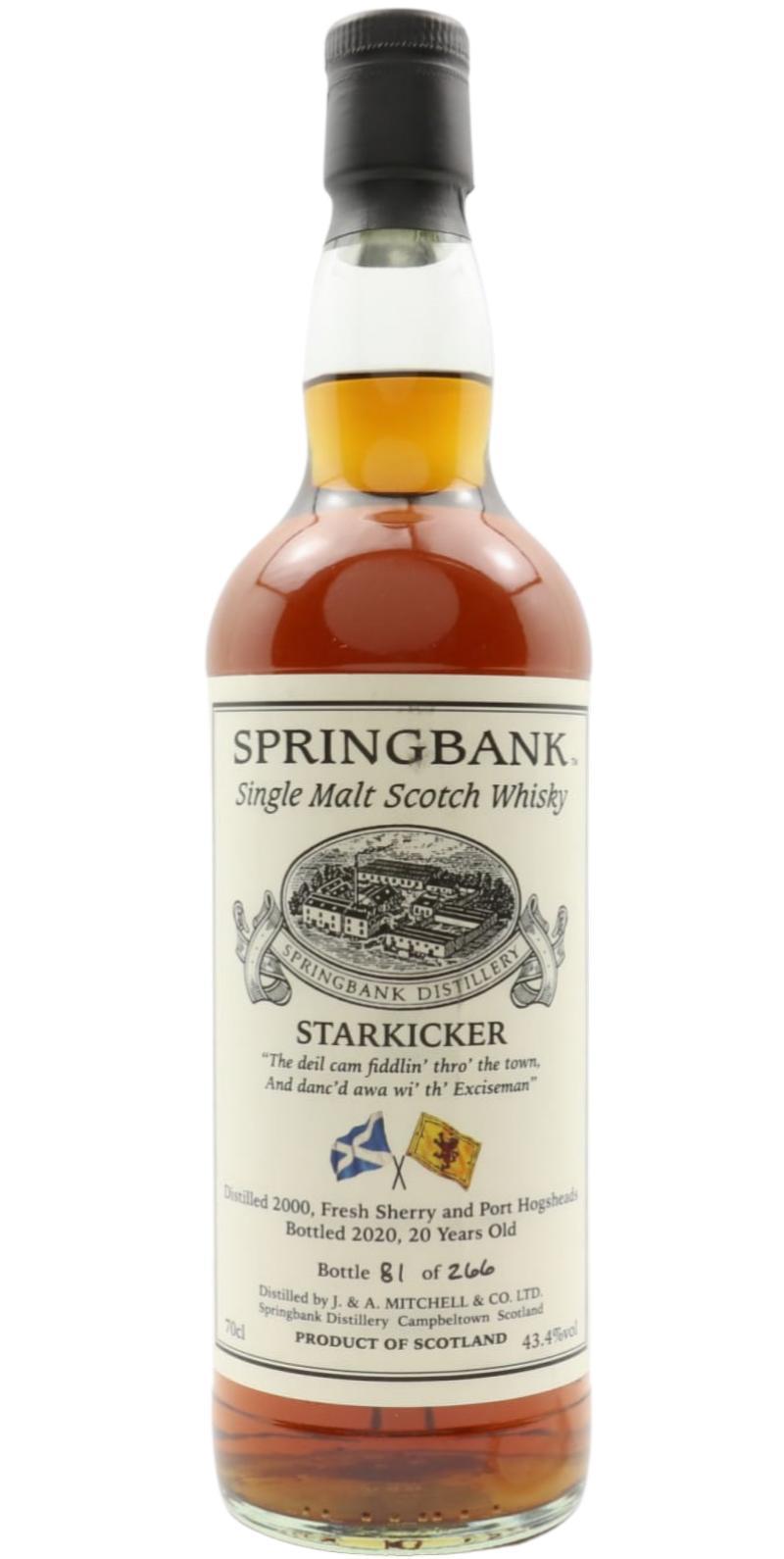Springbank 2000 Starkicker