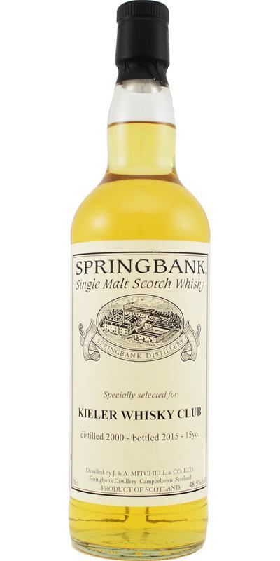 Springbank 2000 Private Bottling