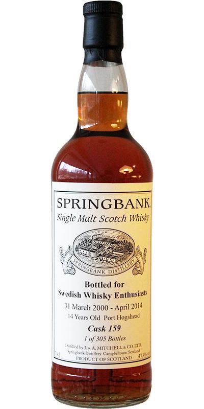 Springbank 2000 Private Bottling
