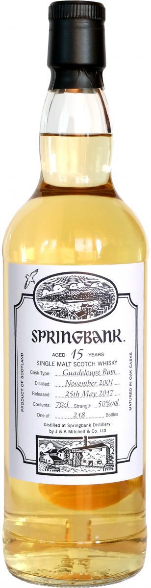 Springbank 2001 Open day 2017