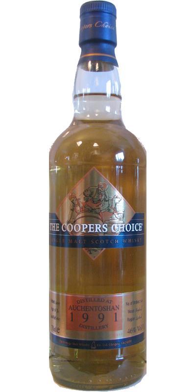 Auchentoshan 1991 VM  The Cooper's Choice