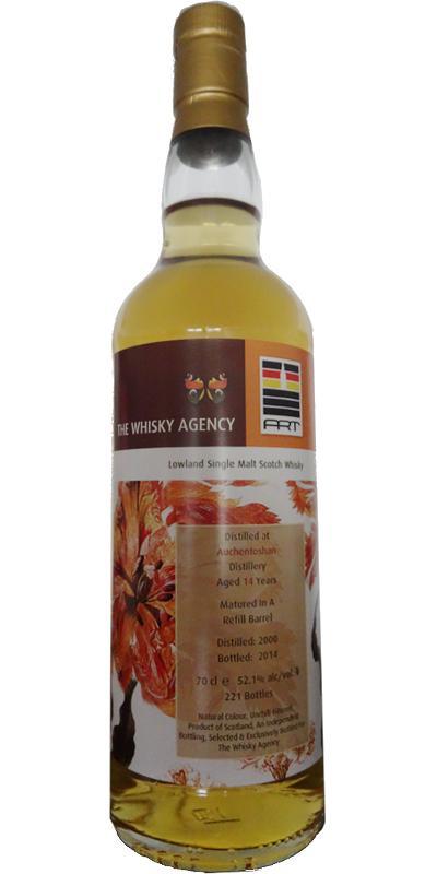 Auchentoshan 2000 TWA  Art Work