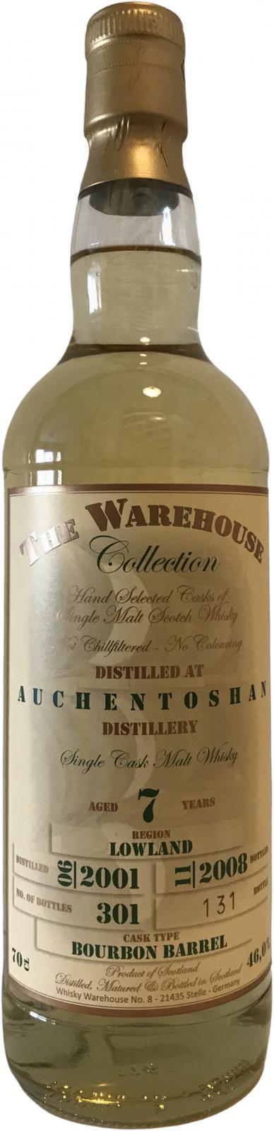 Auchentoshan 2001 WW8  The Warehouse Collection