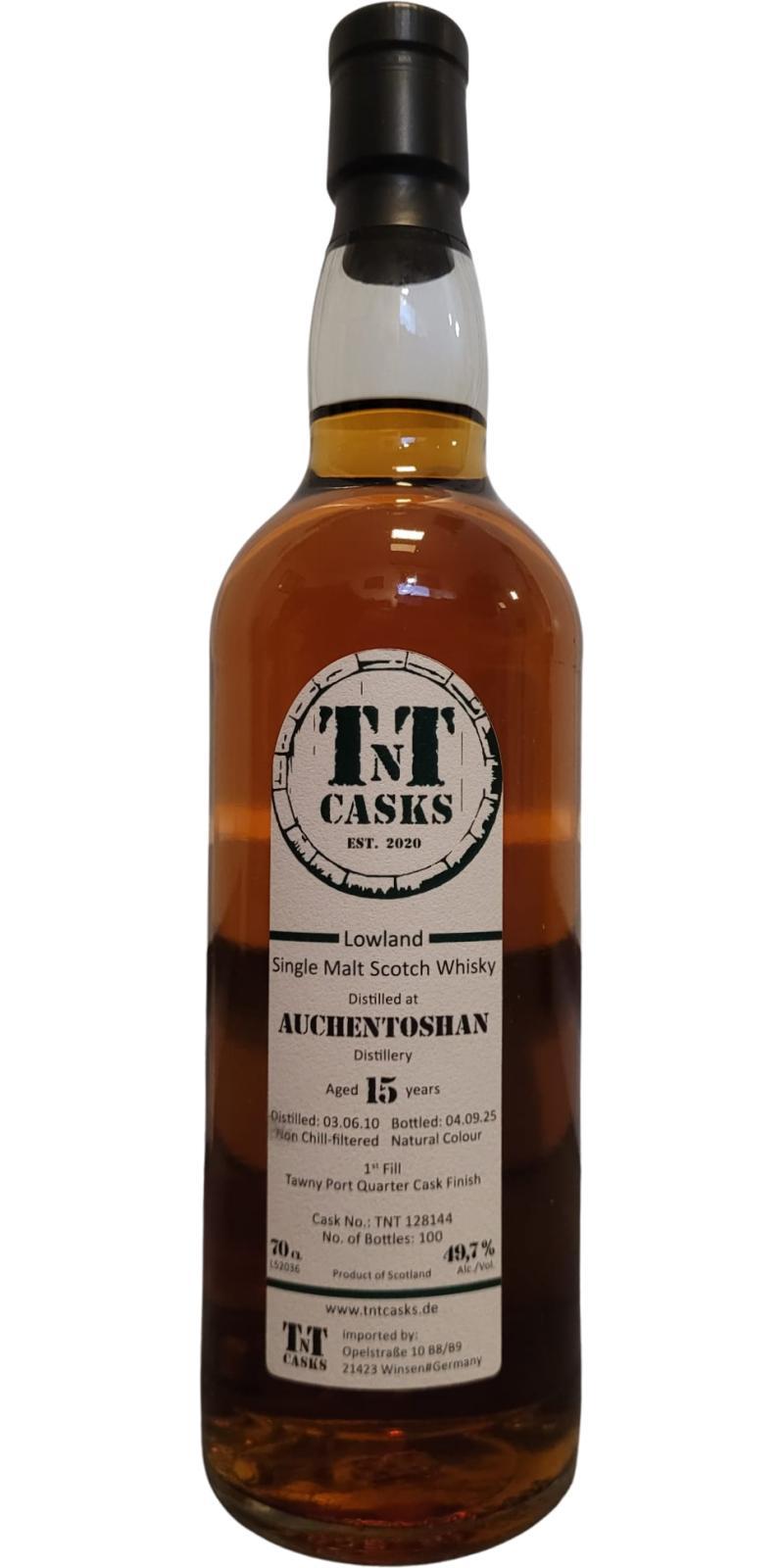 Auchentoshan 2010 TnTC  Bourbon Barrel