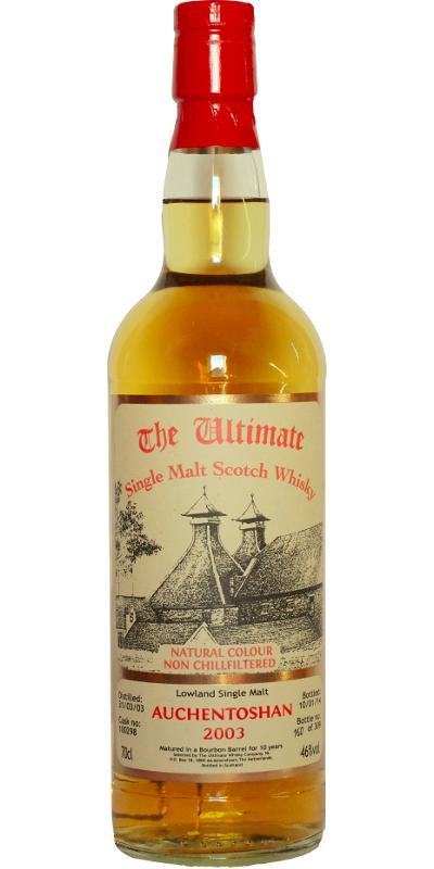 Auchentoshan 2003 vW  The Ultimate