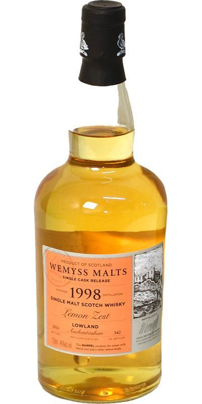 Auchentoshan 1998 Wy  Lemon Zest