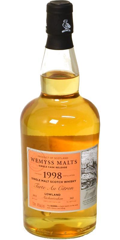 Auchentoshan 1998 Wy  Tarte Au Citron