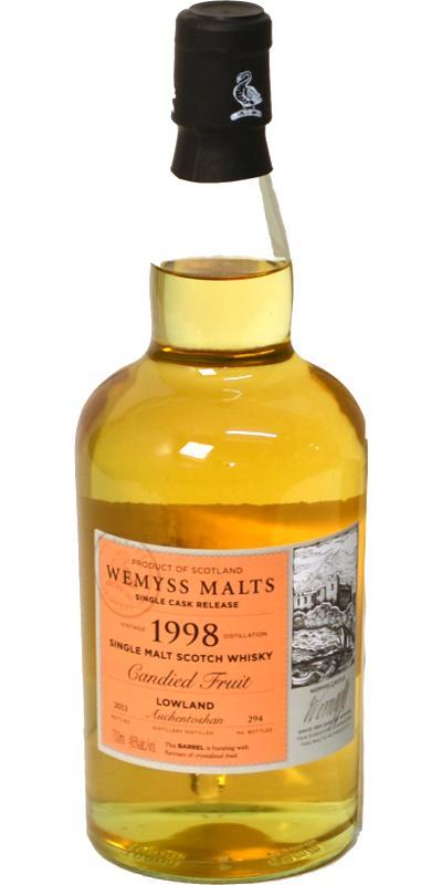 Auchentoshan 1998 Wy  Candied Fruit