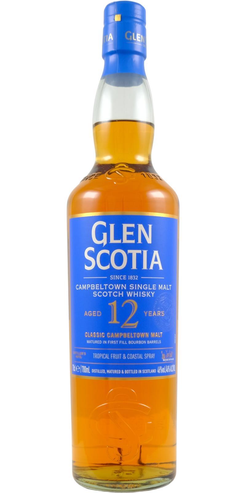 Glen Scotia 12-year-old  Tropical Fruit & Coastal Spray
