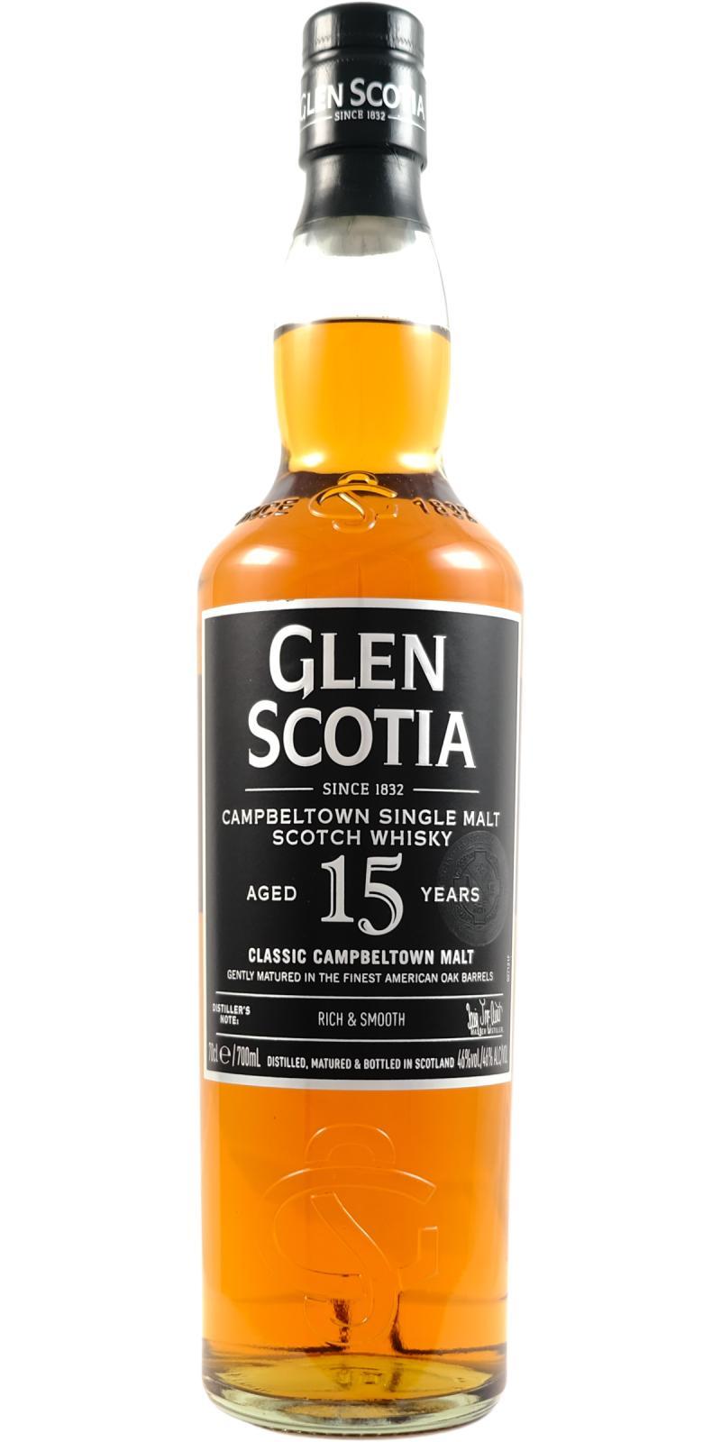 Glen Scotia 15-year-old  Rich & Smooth