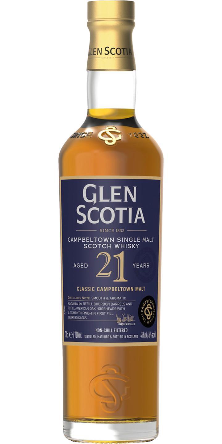 Glen Scotia 21-year-old  Classic Campbeltown Malt