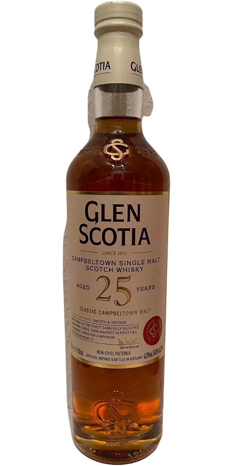 Glen Scotia 25-year-old  Classic Campbeltown Malt