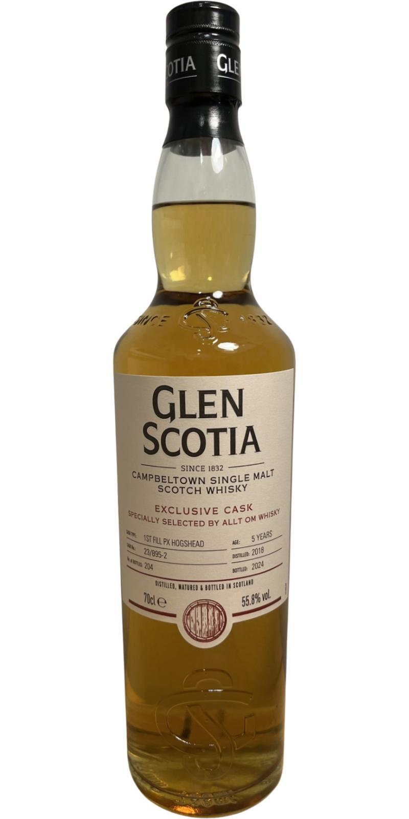 Glen Scotia 05-year-old  Exclusive Cask