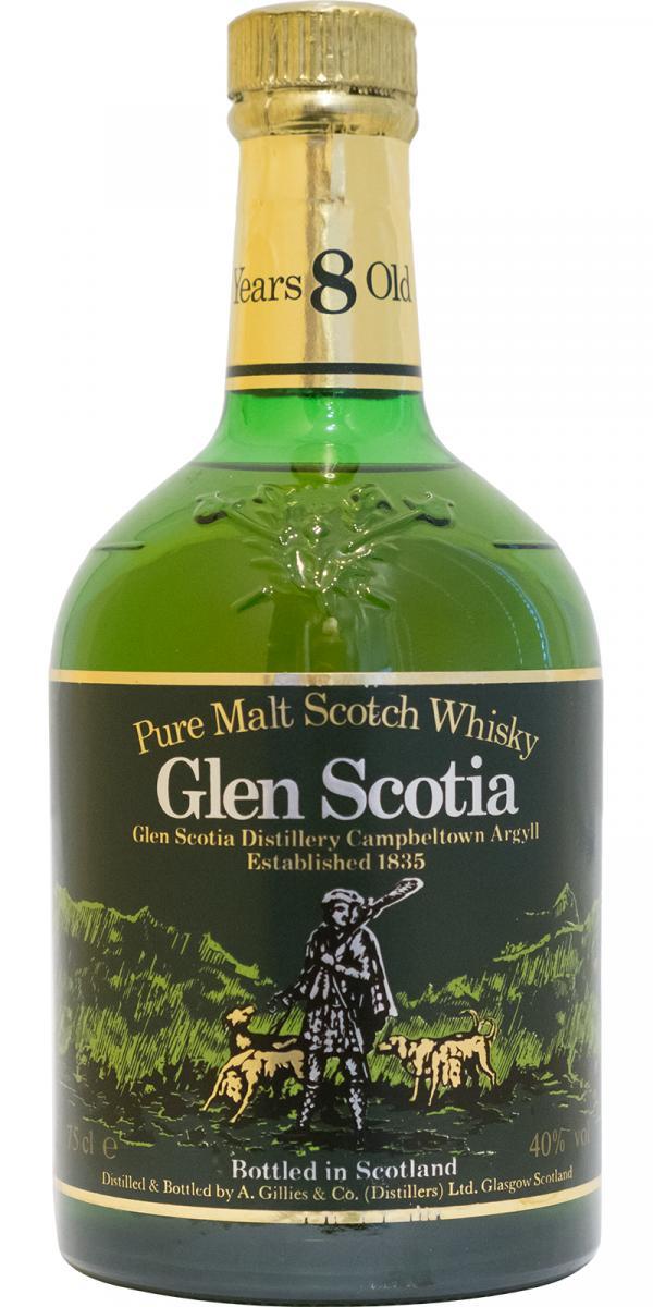 Glen Scotia 08-year-old  Dumpy Green Bottle