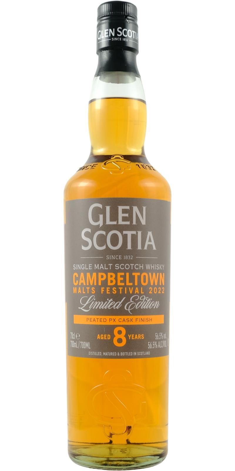 Glen Scotia 08-year-old  Campbeltown Malts Festival 2022