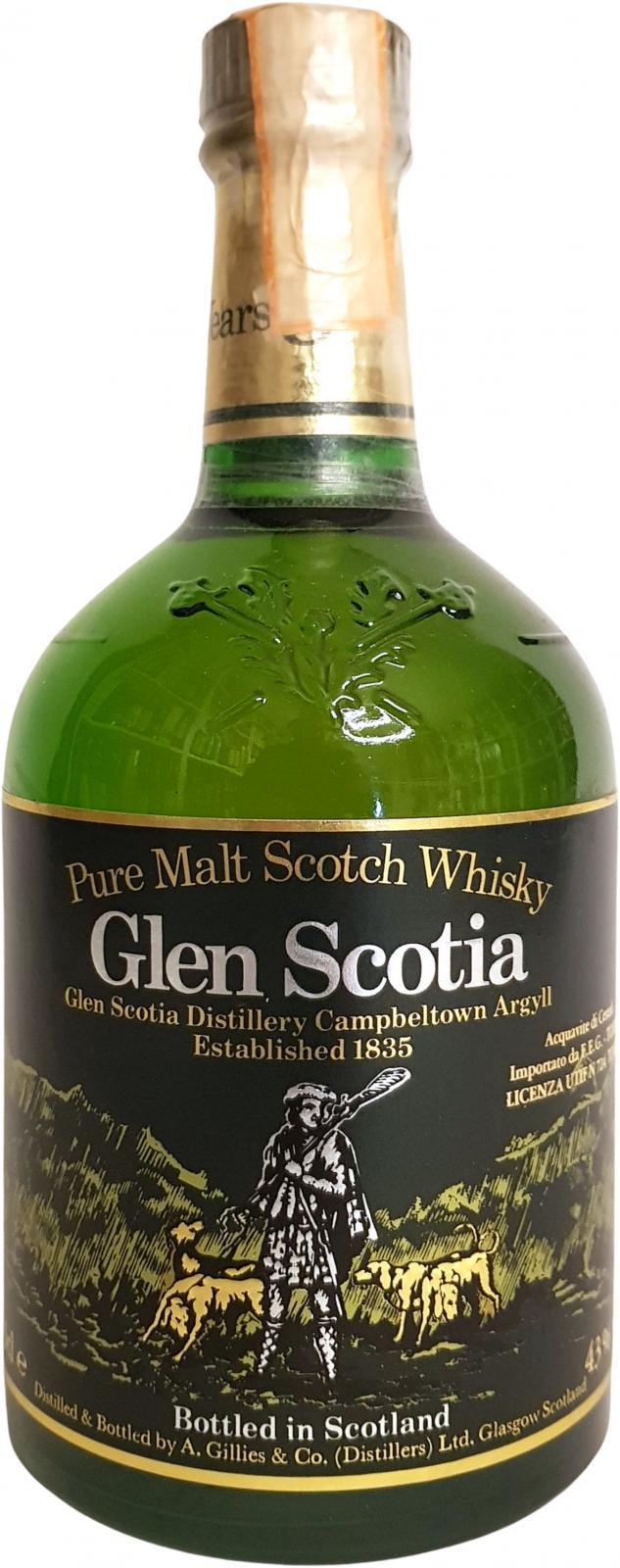 Glen Scotia 08-year-old  Dumpy Green Bottle