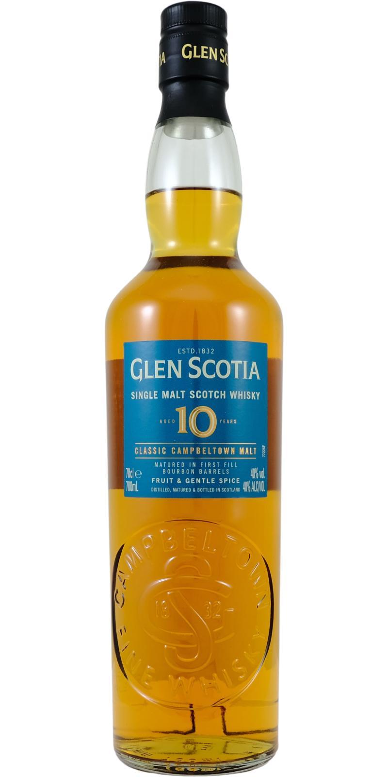 Glen Scotia 10-year-old  Classic Campbeltown Malt