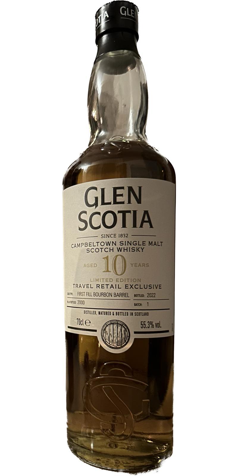 Glen Scotia 10-year-old  Cask Strength