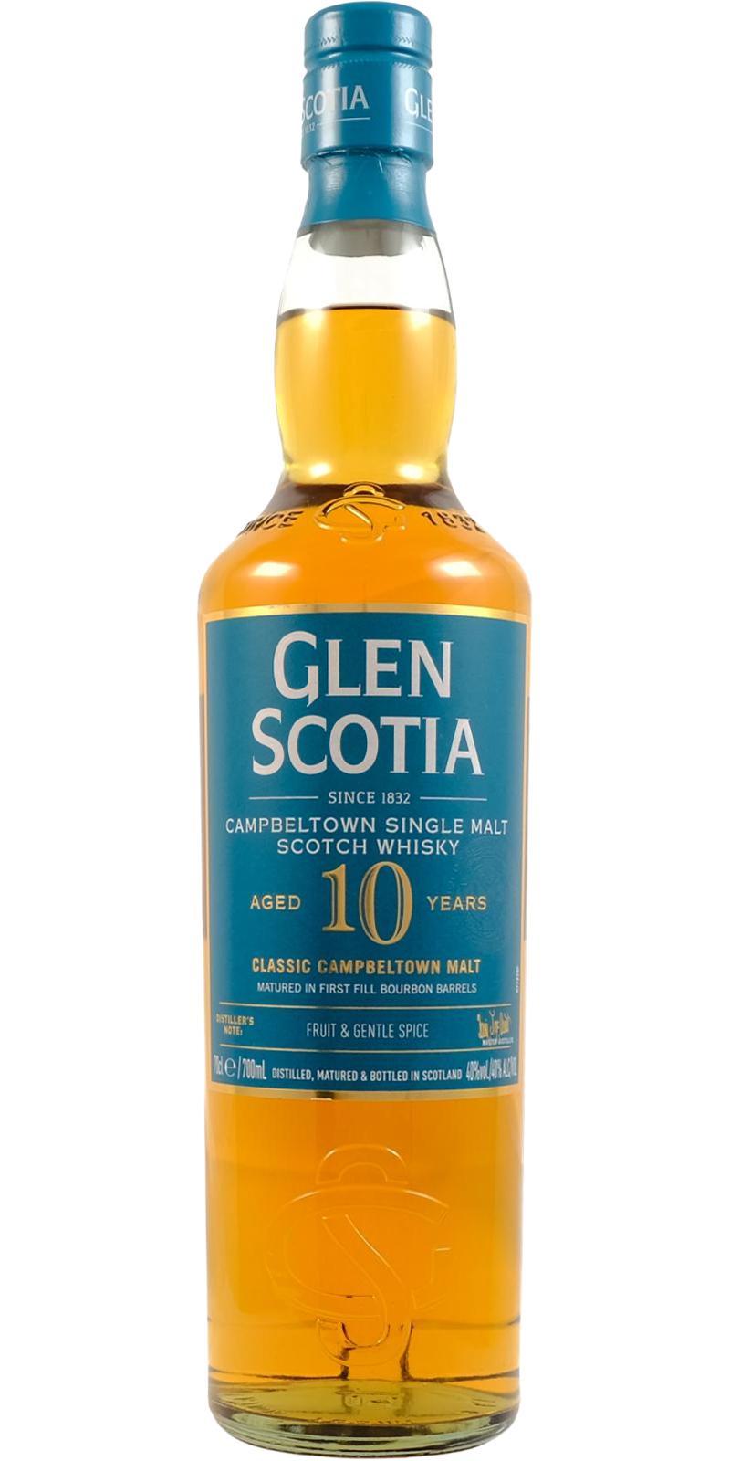 Glen Scotia 10-year-old  Classic Campbeltown Malt
