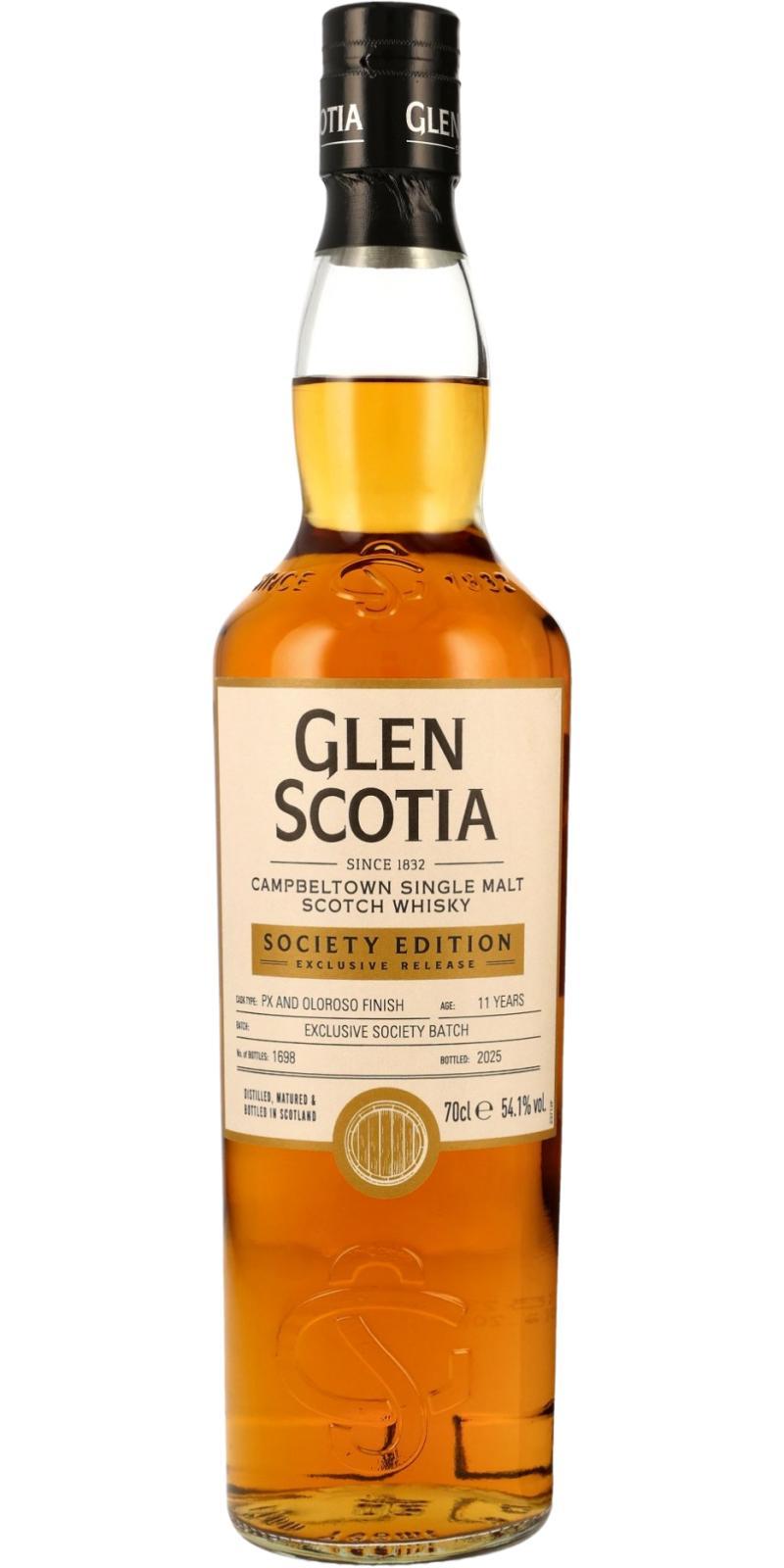 Glen Scotia 11-year-old  Society Edition 2025