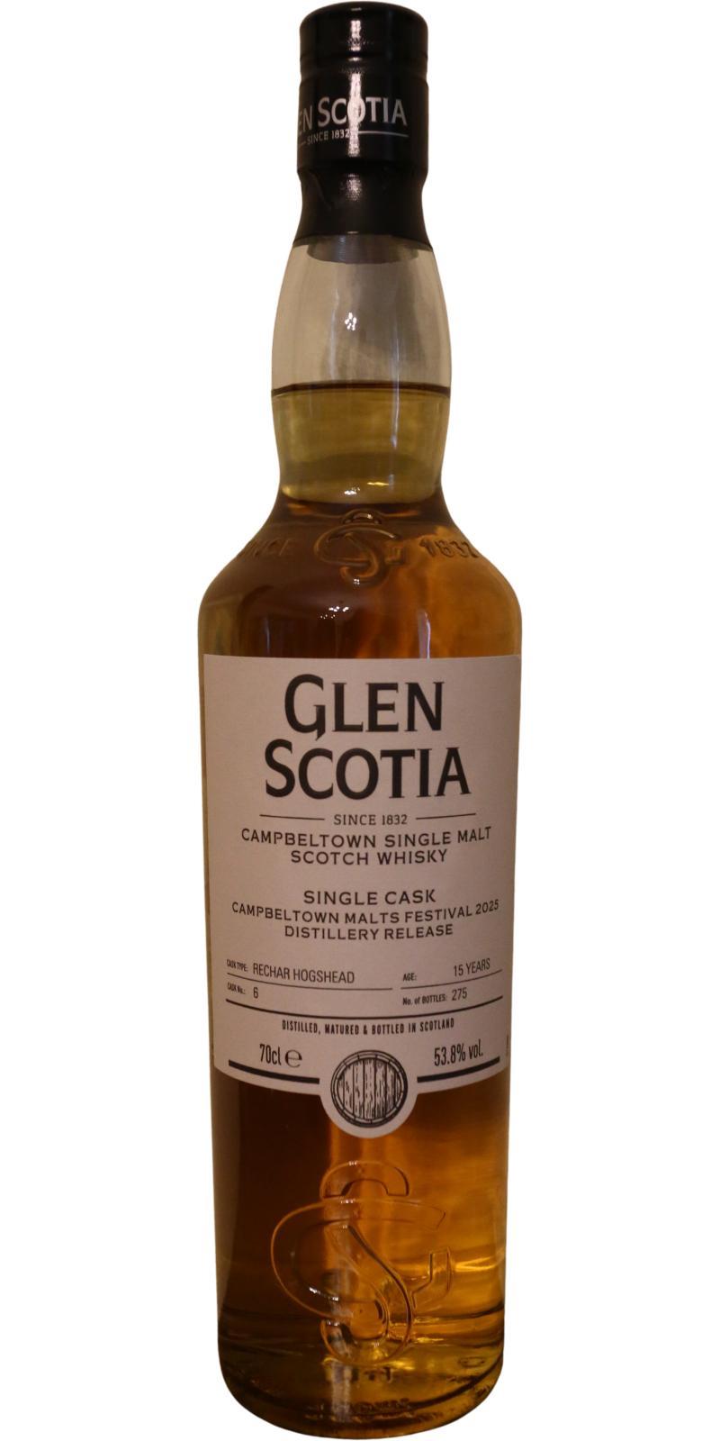 Glen Scotia 15-year-old  Distillery Release