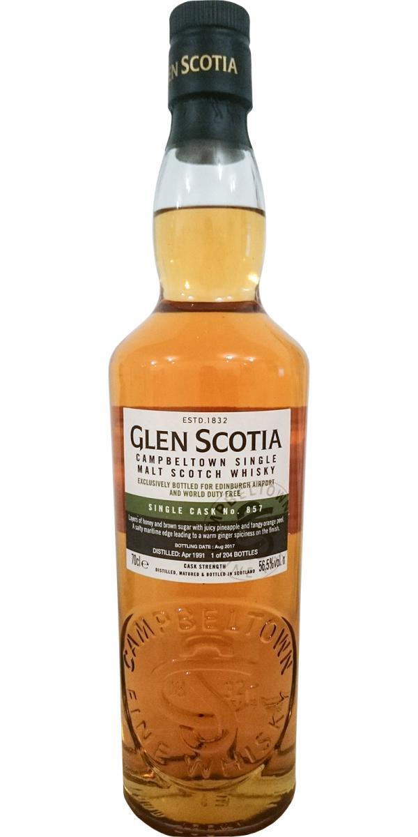 Glen Scotia 1991  Limited Edition - Single Cask