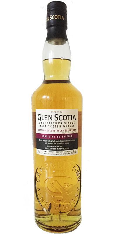 Glen Scotia 1992  Limited Edition