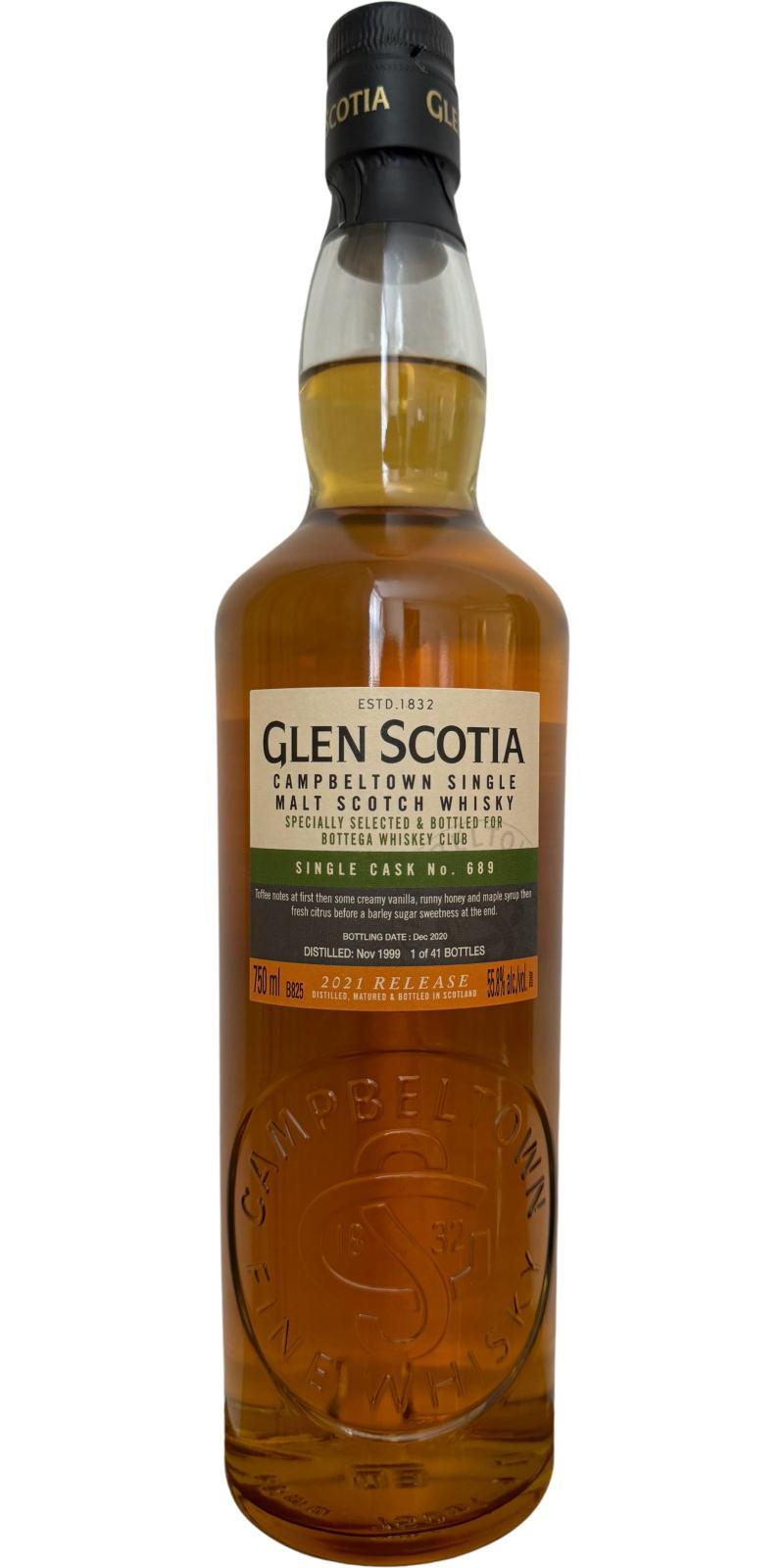 Glen Scotia 1999  Limited Edition - Single Cask