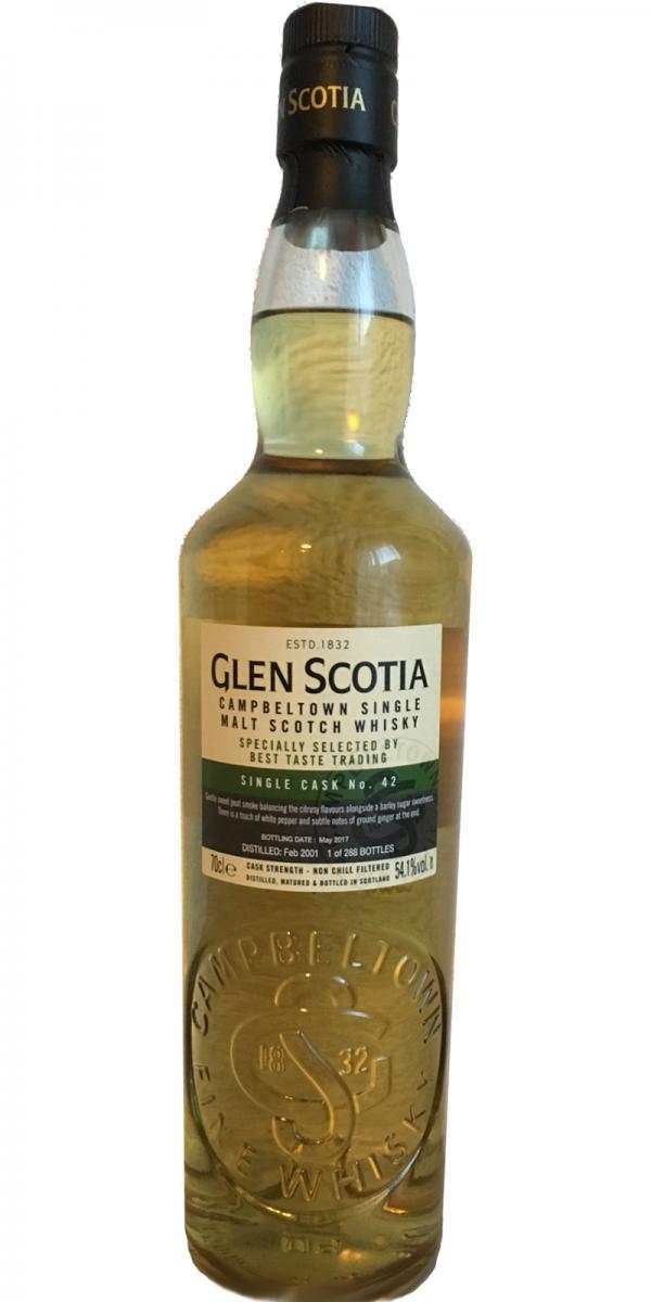 Glen Scotia 2001  Limited Edition - Single Cask