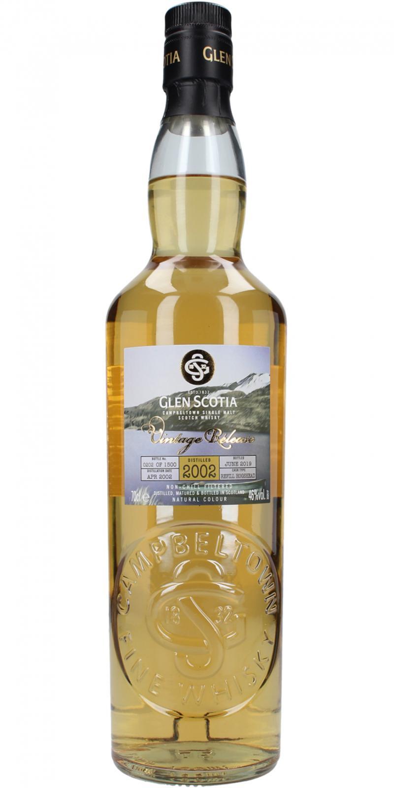Glen Scotia 2002  Vintage Release No. 2