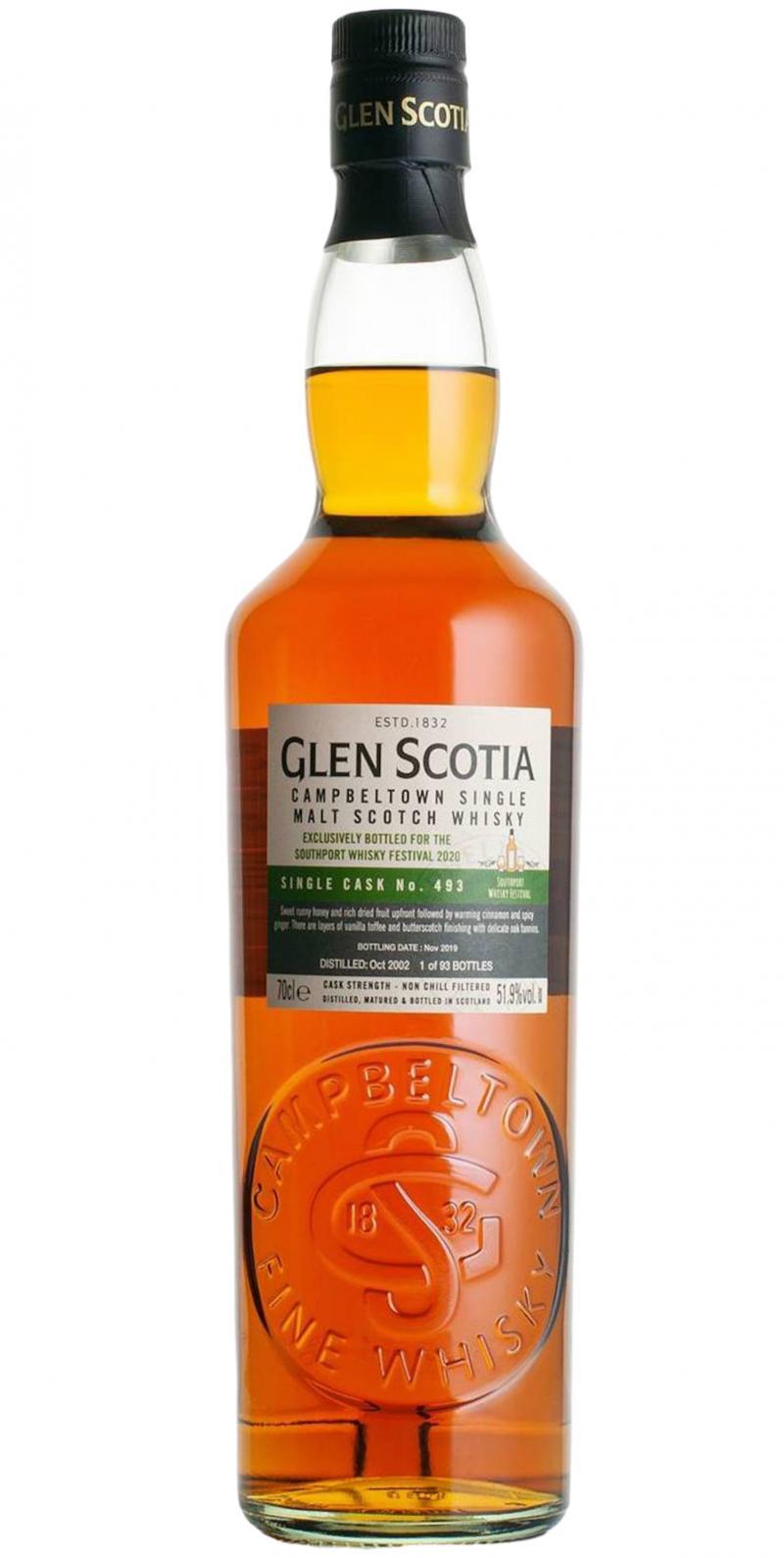Glen Scotia 2002  Single Cask