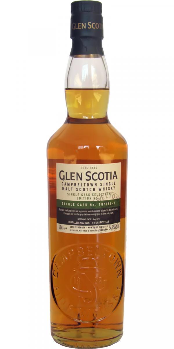 Glen Scotia 2006  Single Cask Selection - Edition No. 1