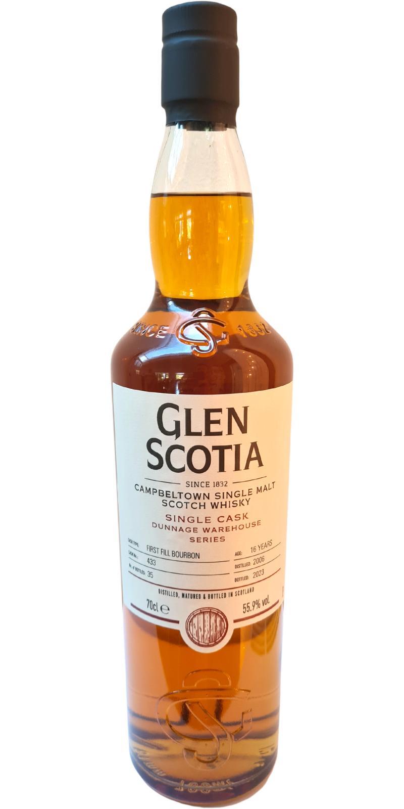 Glen Scotia 2006  Single Cask - Dunnage Warehouse Series