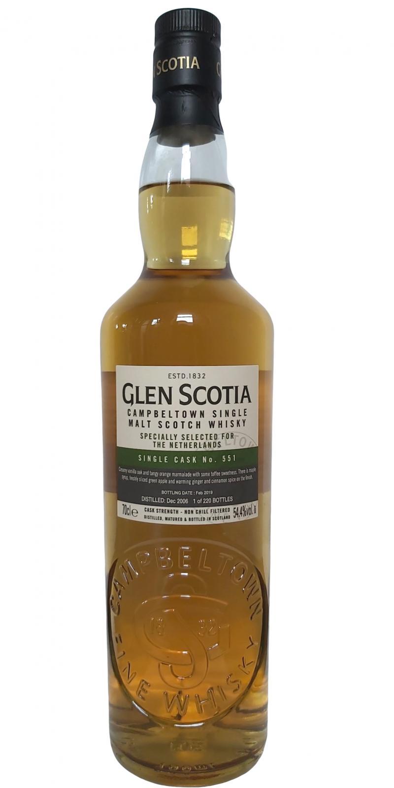 Glen Scotia 2006  Limited Edition - Single Cask