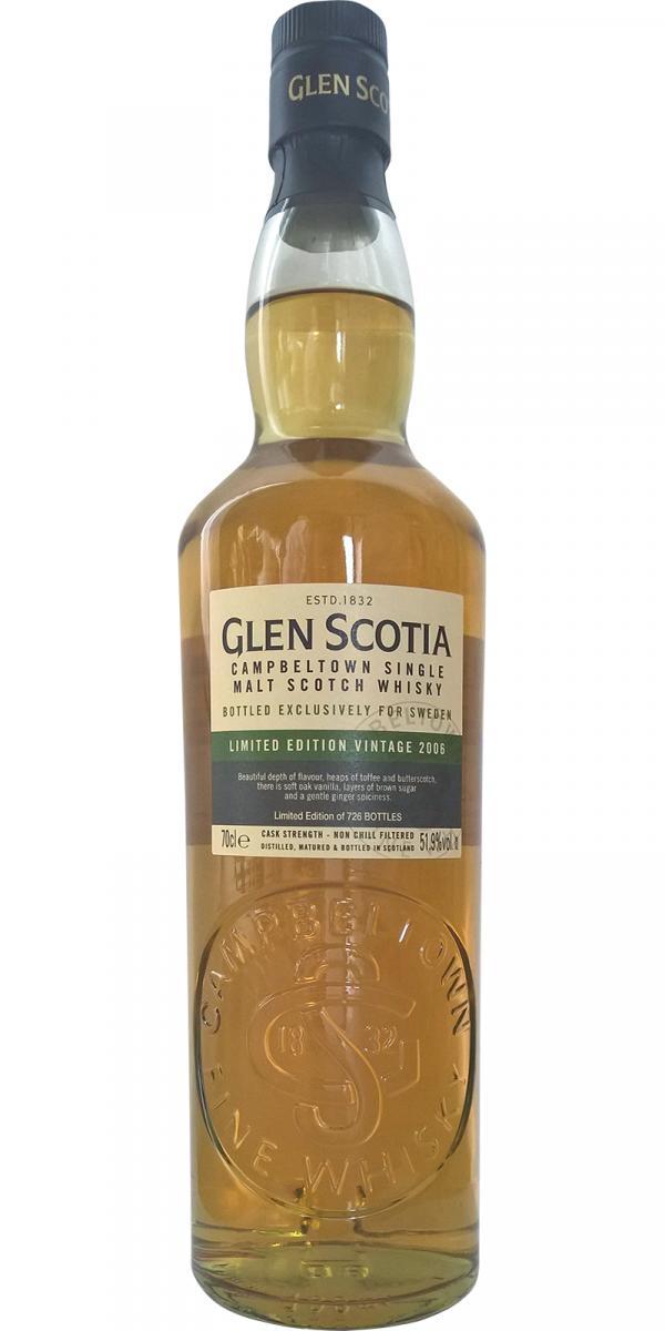 Glen Scotia 2006  Limited Edition Vintage 2006