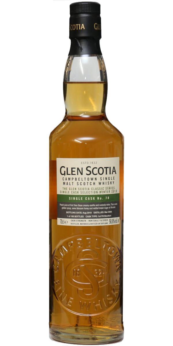 Glen Scotia 2006 Medium Peated  Limited Edition - Single Cask