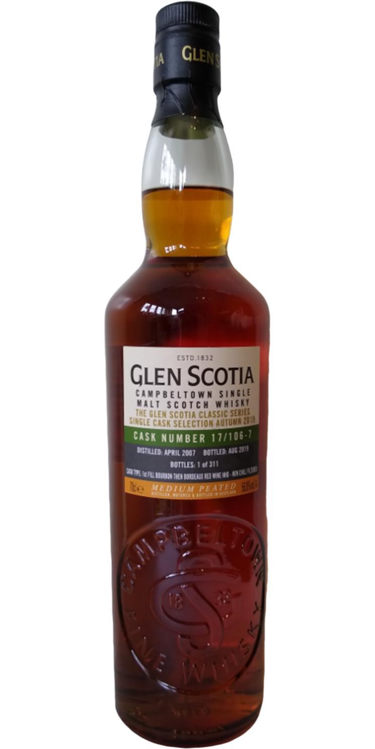 Glen Scotia 2007  Single Cask