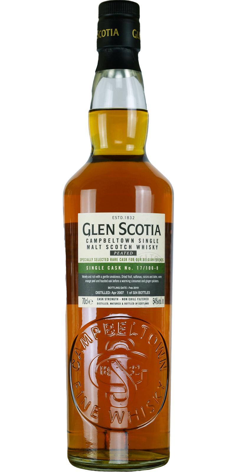 Glen Scotia 2007  Single Cask - Limited Edition