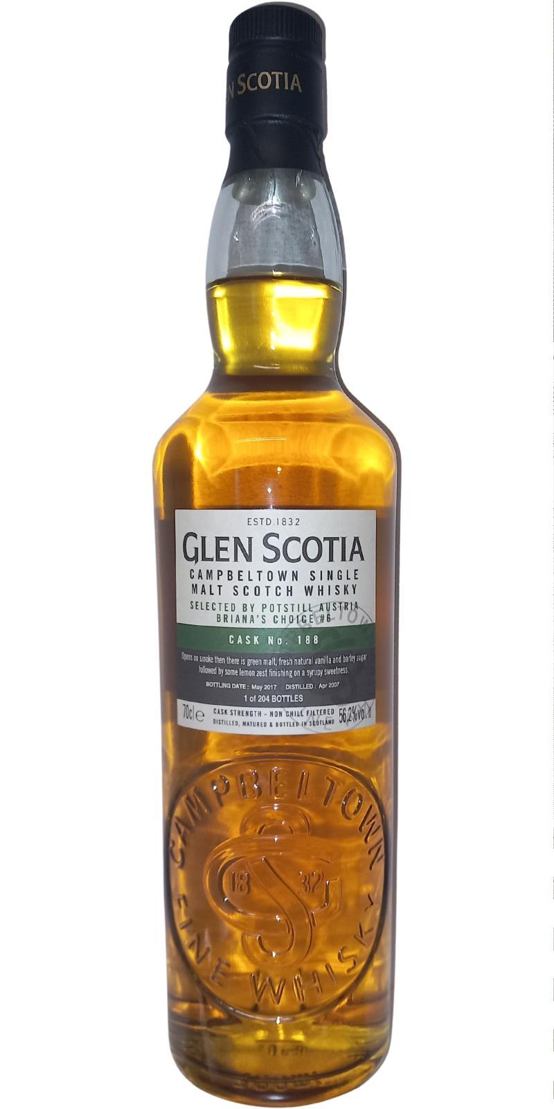 Glen Scotia 2007  Limited Edition - Single Cask