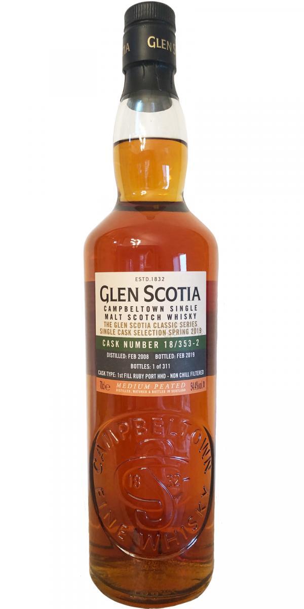 Glen Scotia 2008  Single Cask Selection Spring 2019