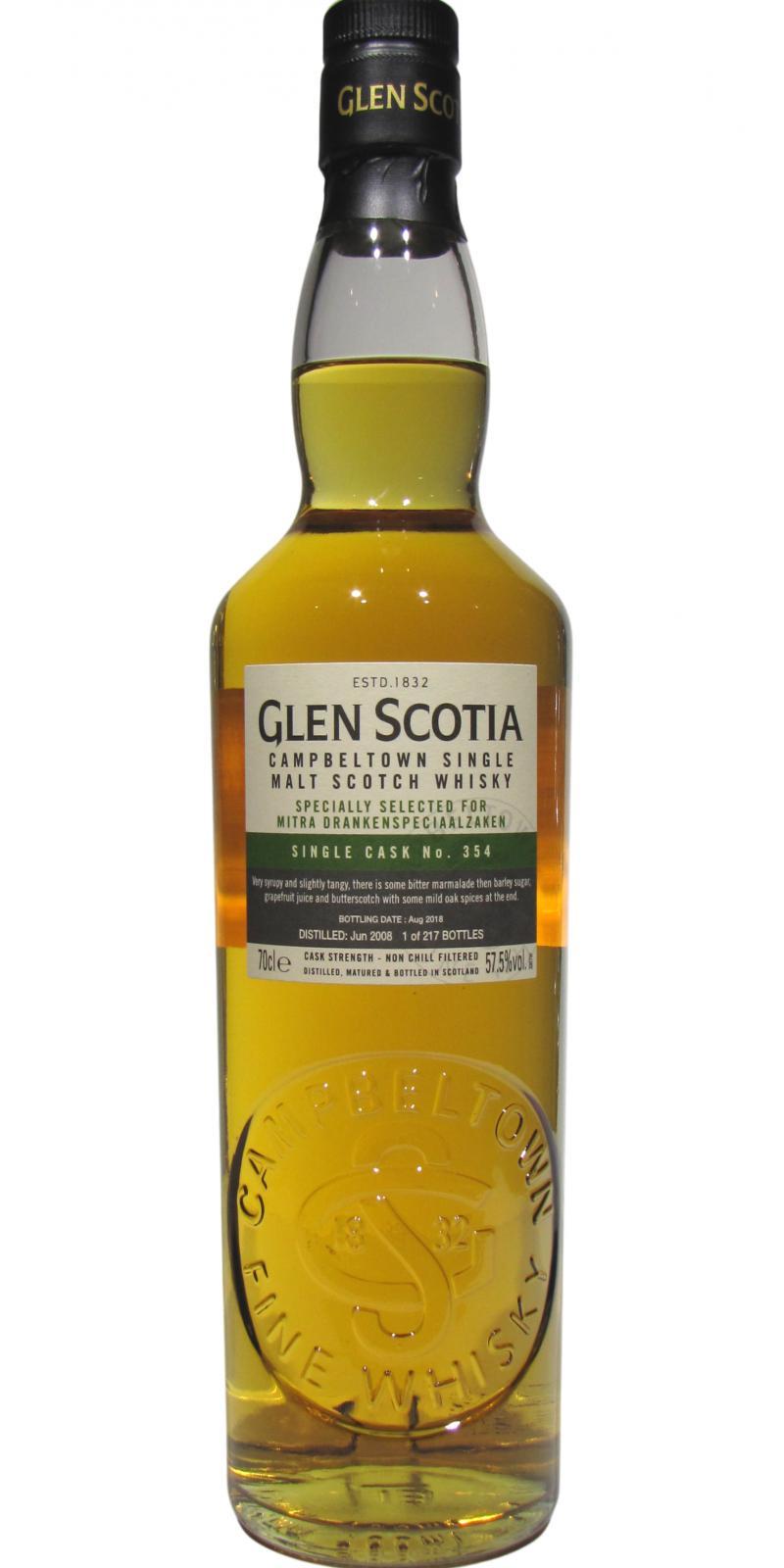 Glen Scotia 2008  Limited Edition - Single Cask