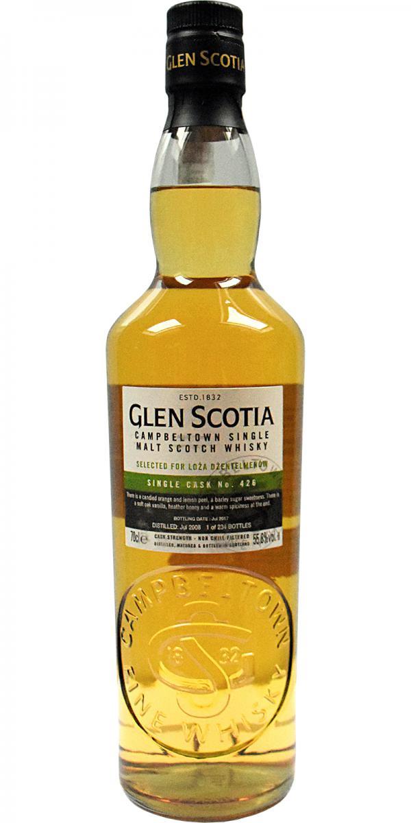 Glen Scotia 2008  Limited Edition - Single Cask