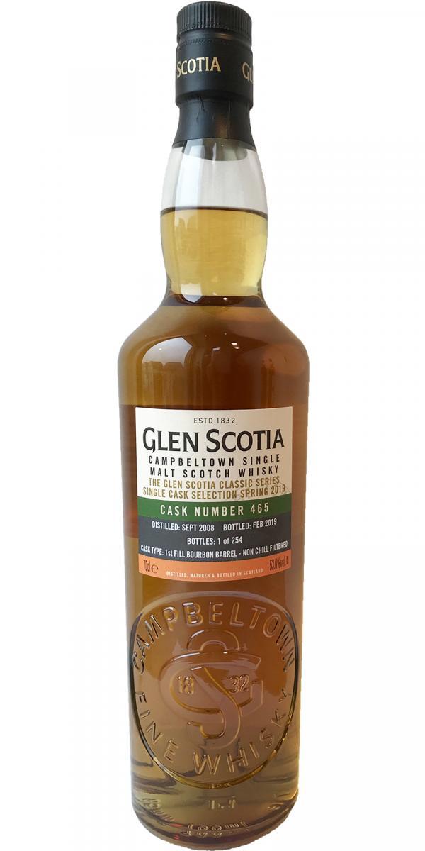 Glen Scotia 2008  Single Cask Selection Spring 2019