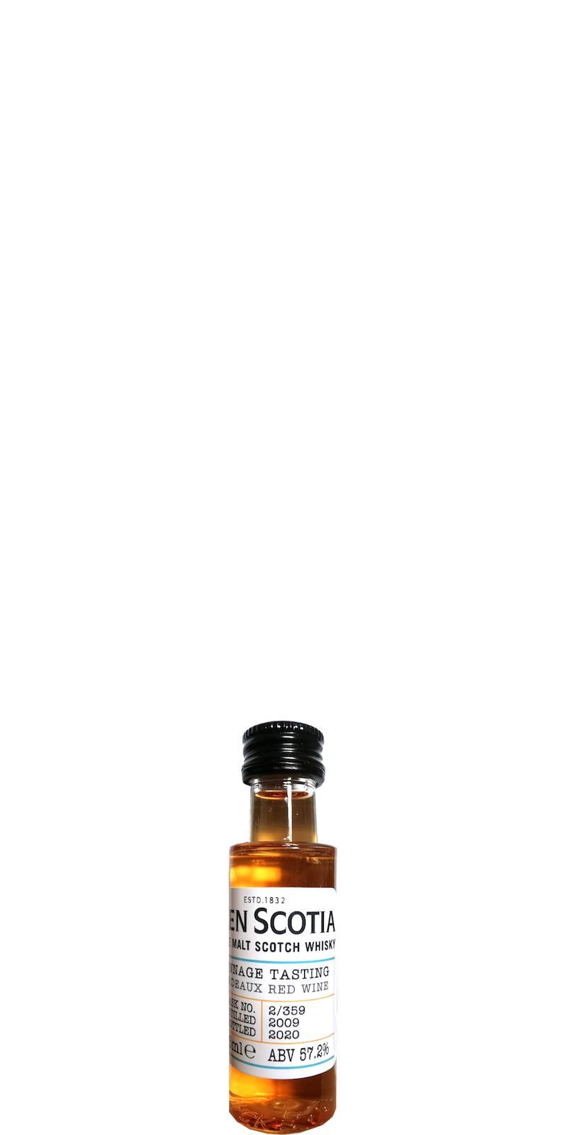 Glen Scotia 2009  Online Dunnage Tasting