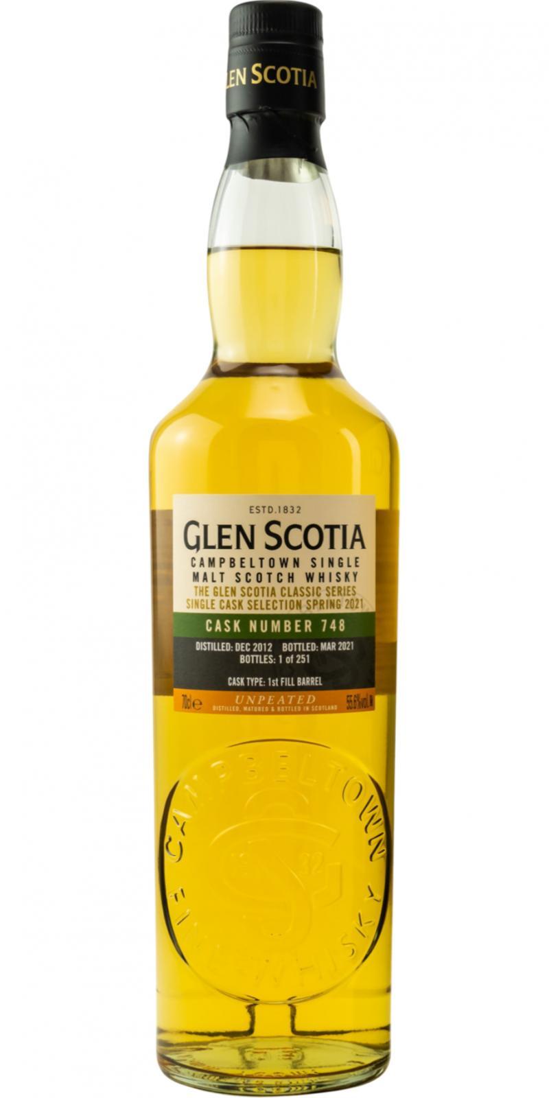 Glen Scotia 2012  Unpeated